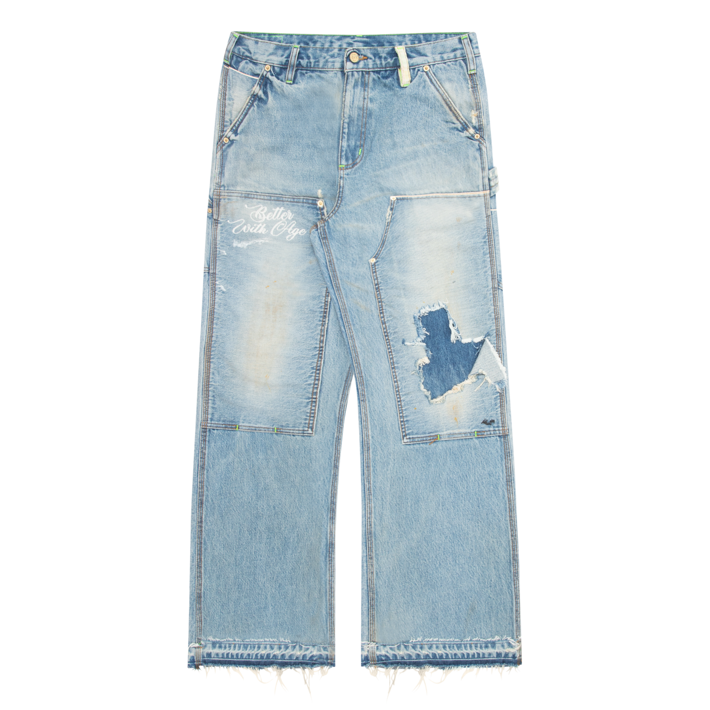 Mason Double-Knee Selvage Denim Trouser