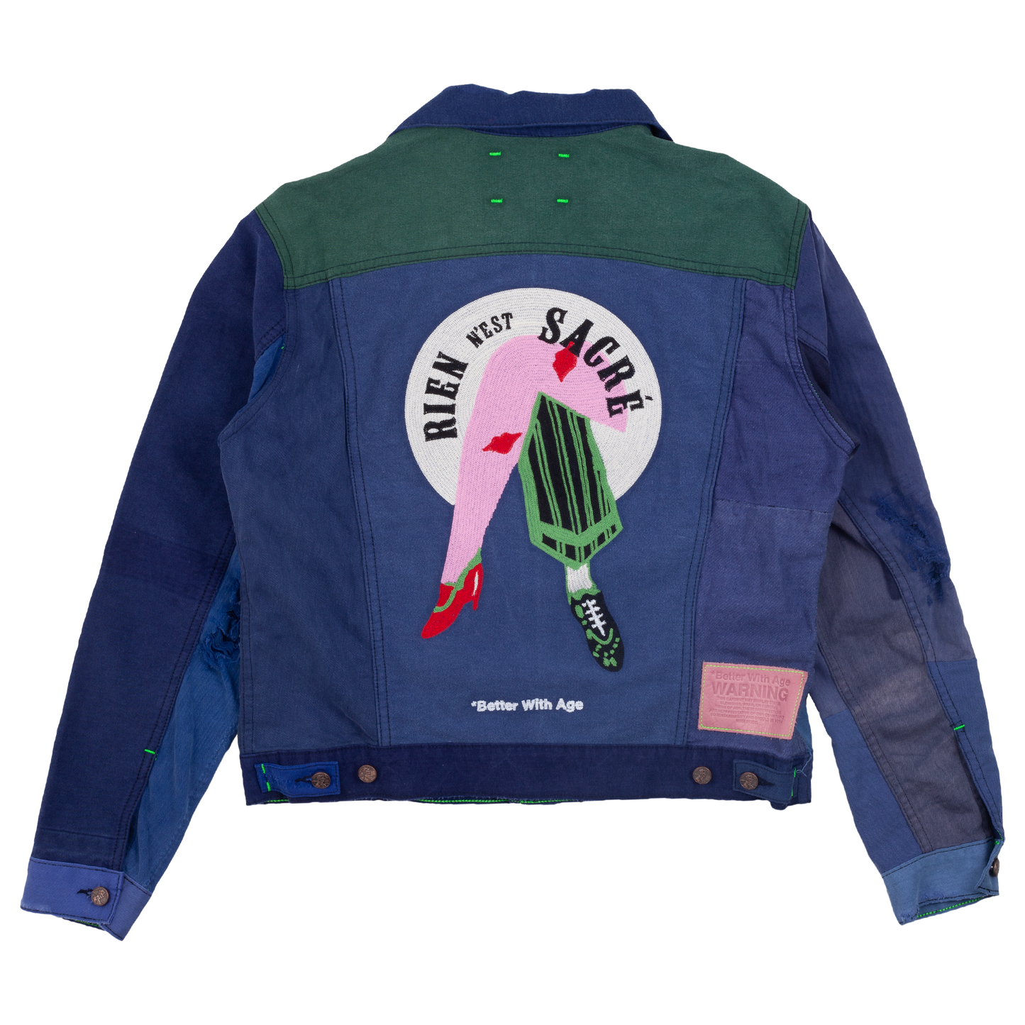 Camion Reconstructed Trucker Jacket