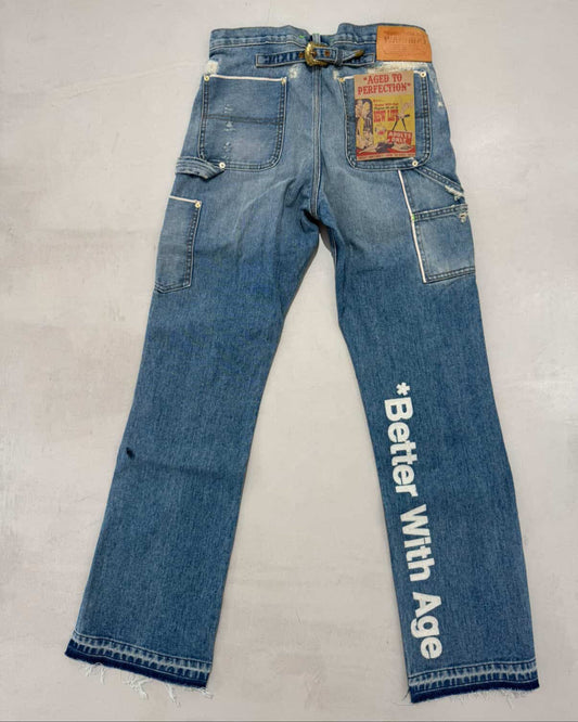 Mason Double-Knee Selvage Denim Trouser