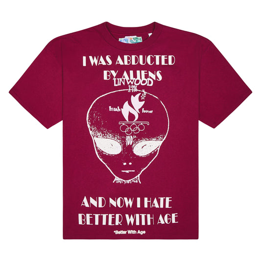 Abducted Tee | Wine
