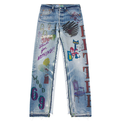 Harrison Double-Wide Denim