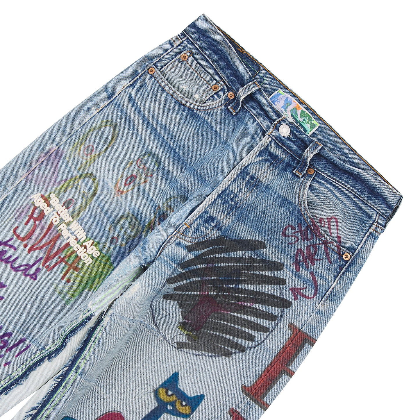Harrison Double-Wide Denim