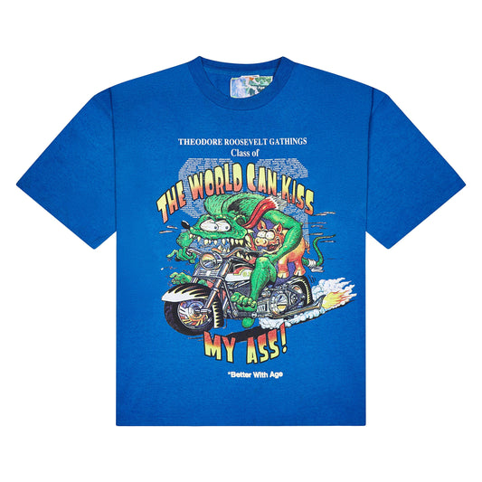 The Kiss Tee | Blue