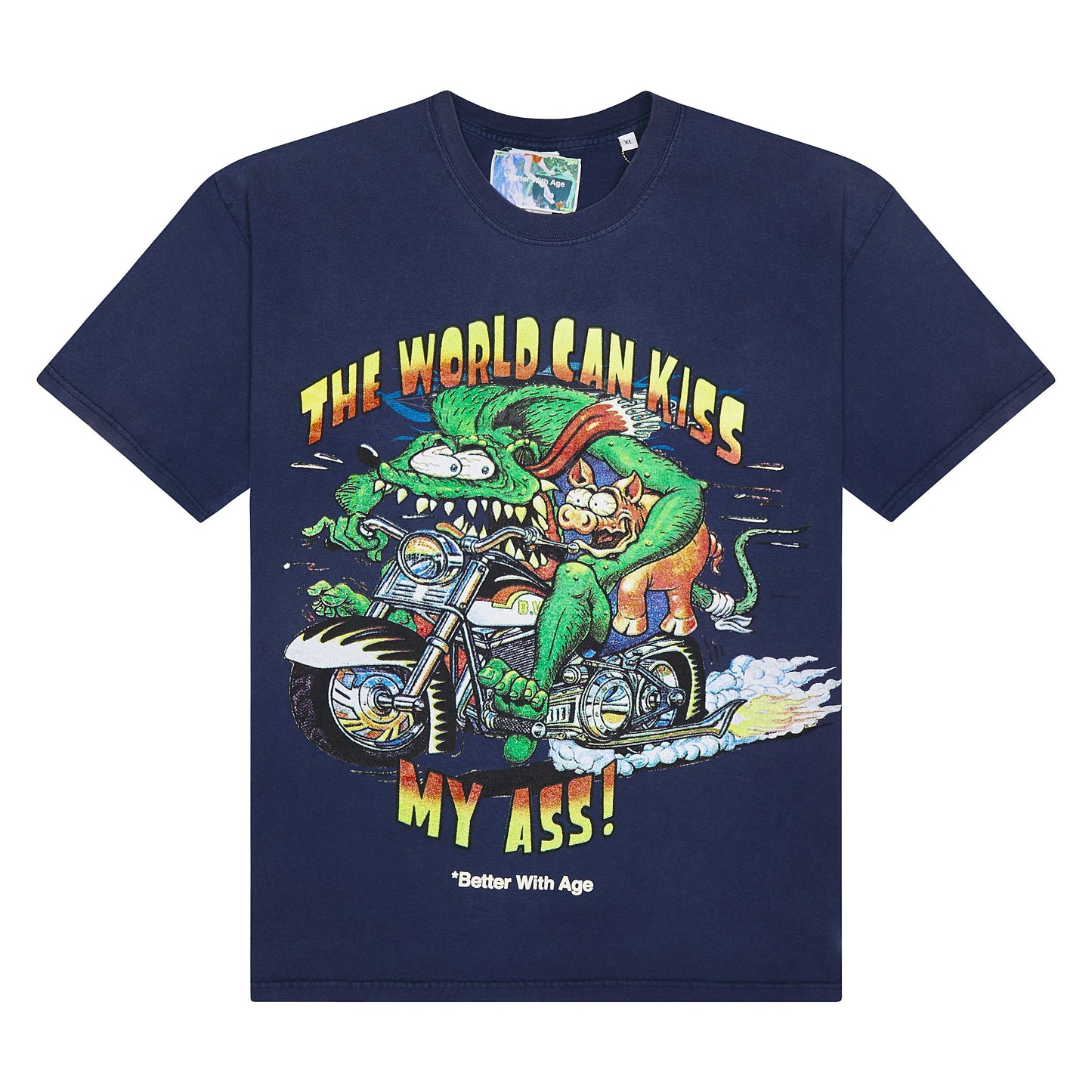 The Kiss Tee | Navy