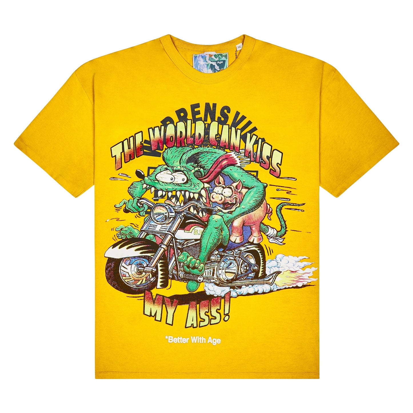 The Kiss Tee | Yellow