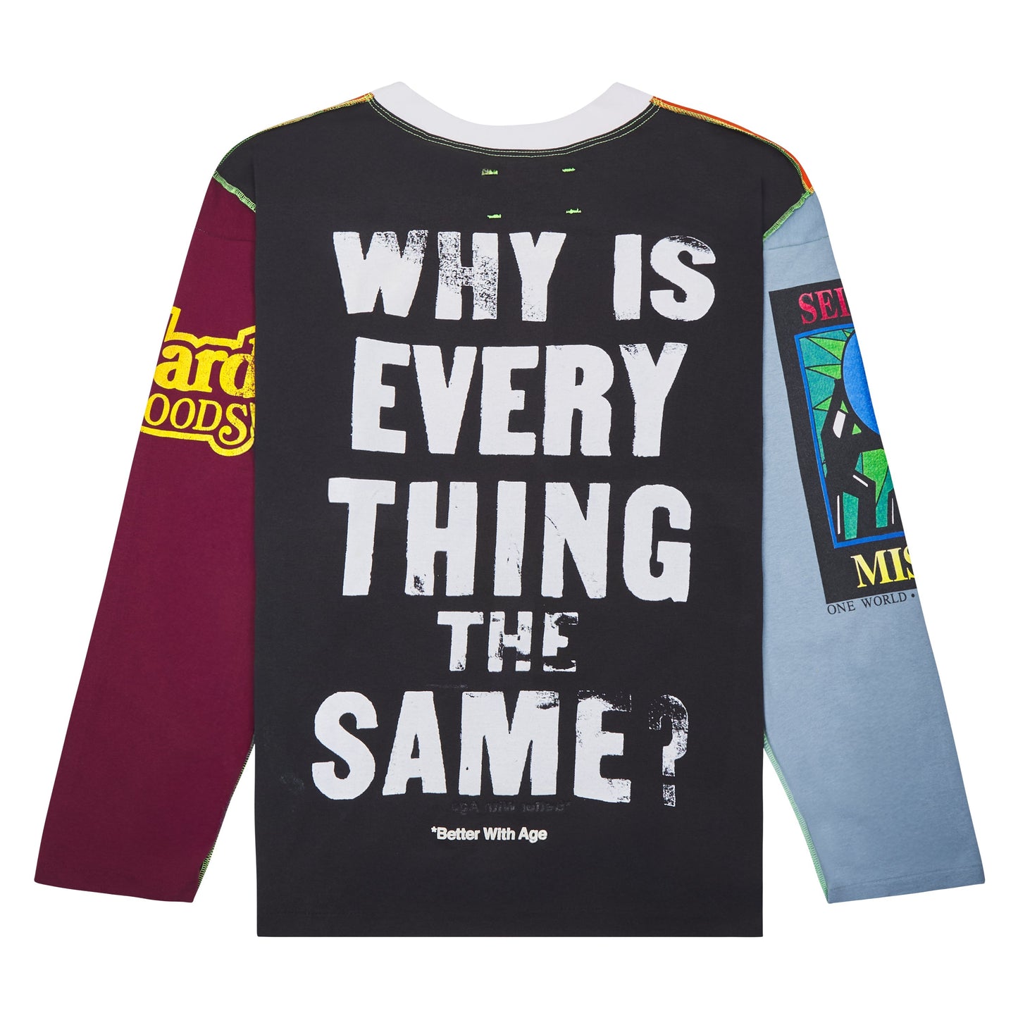 Nothing Reversible L/S Tee | Warning