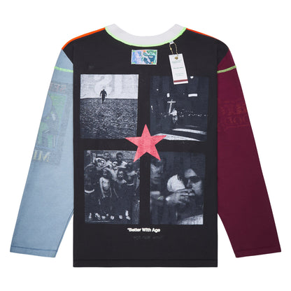 Nothing Reversible L/S Tee | Warning