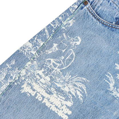 Teresa Denim Short | Light Wash