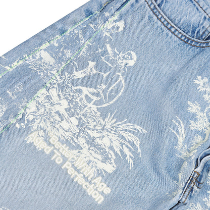 Teresa Denim Short | Lightest Wash