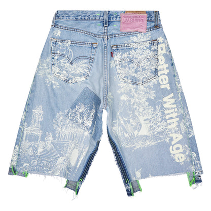 Teresa Denim Short | Lightest Wash