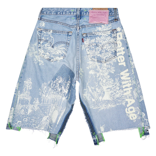Teresa Denim Short | Lightest Wash