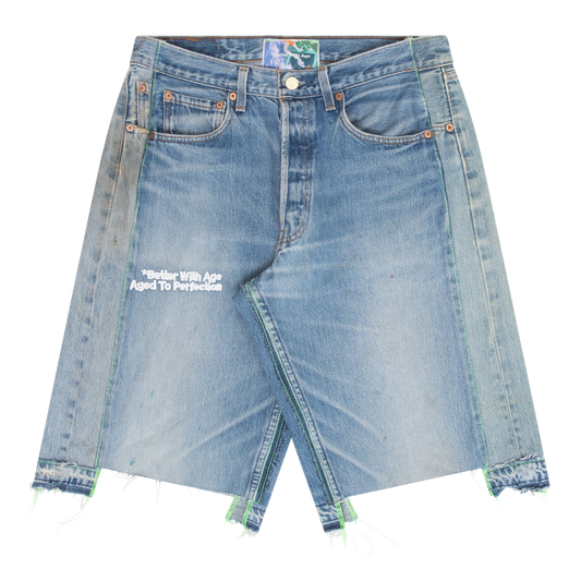 Monroe Triple-Wide Denim Short