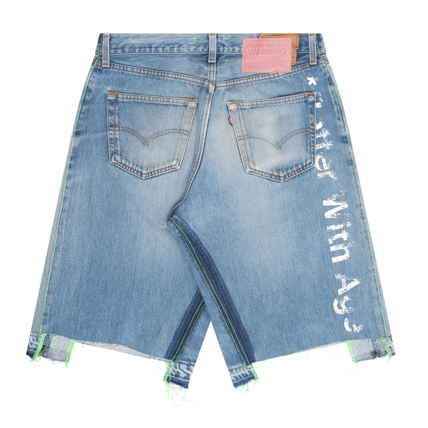 Monroe Triple-Wide Denim Short
