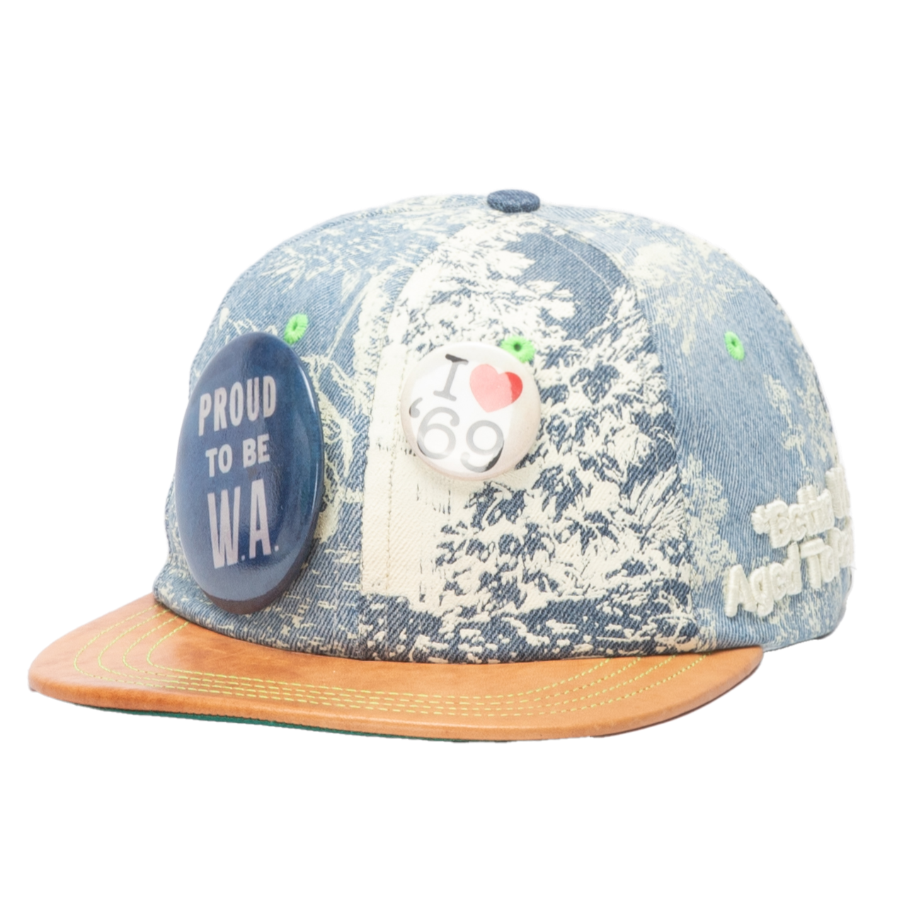 Teresa Reconstructed Denim Hat