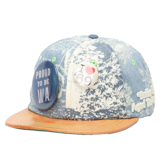 Teresa Reconstructed Denim Hat