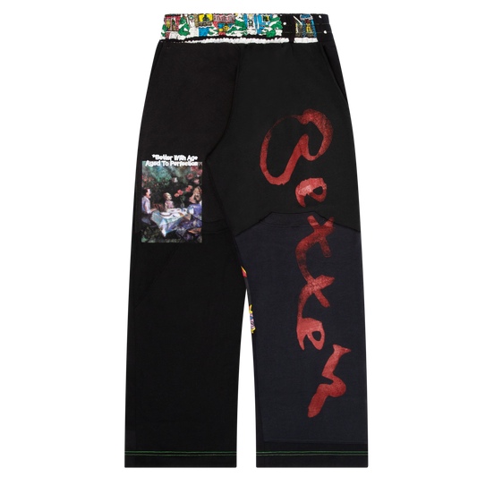 Black Remoir Reconstructed Sweatpant